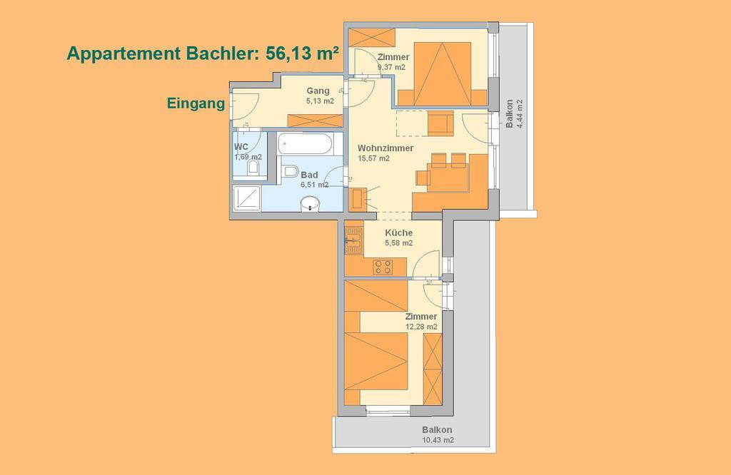 Sonnseitn Appartements Fügen Εξωτερικό φωτογραφία